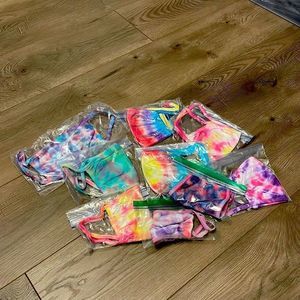 FACE MASK $ tie die handmade